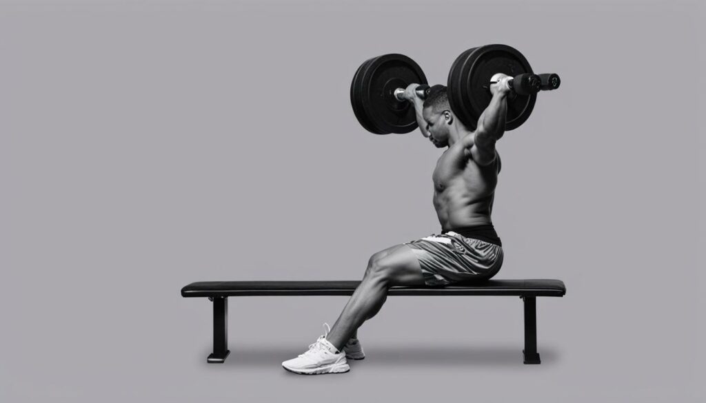 Seated Arnold Press - Front Deltoid Exercises