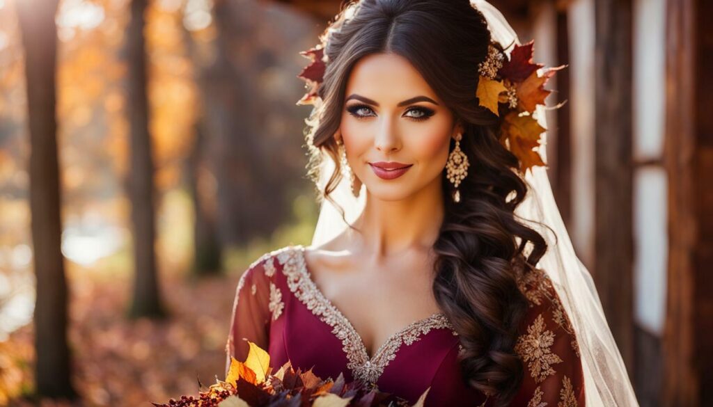 fall wedding makeup looks