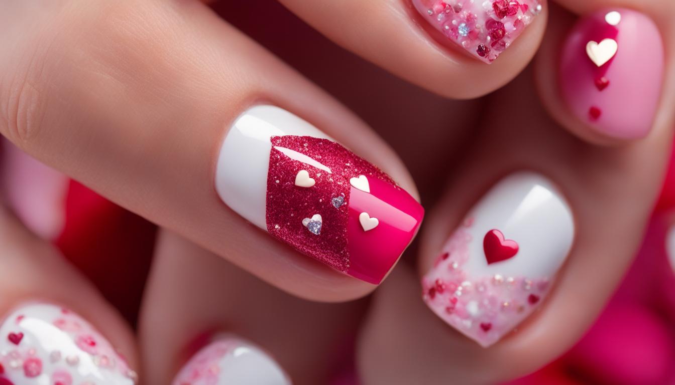 cute nail ideas for valentines