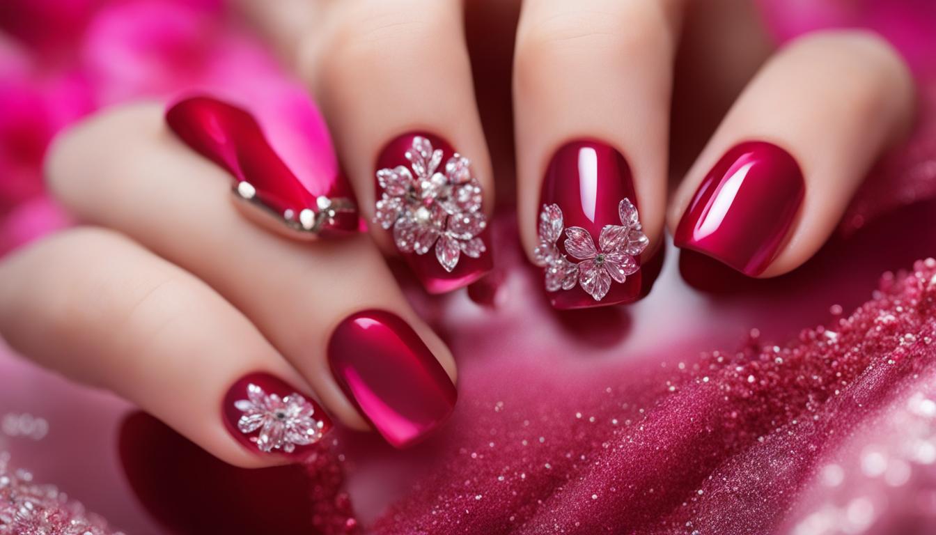 romantic nail designs