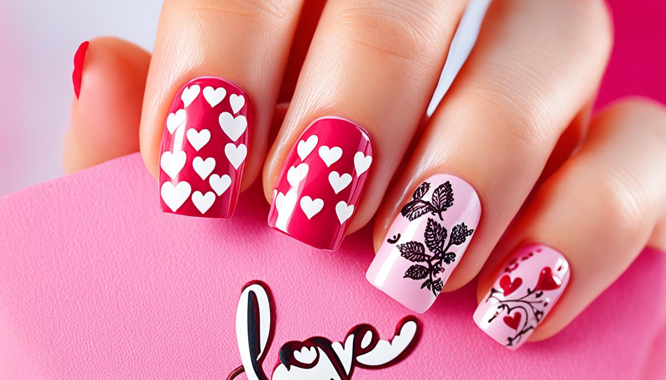 trendy valentine's nails