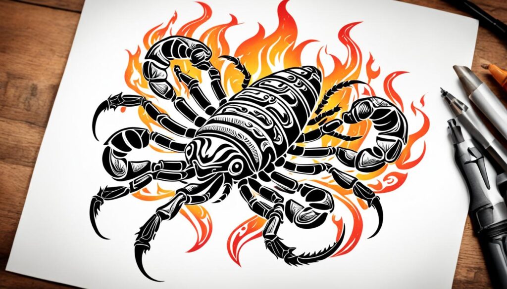 Scorpion Tattoo Designs