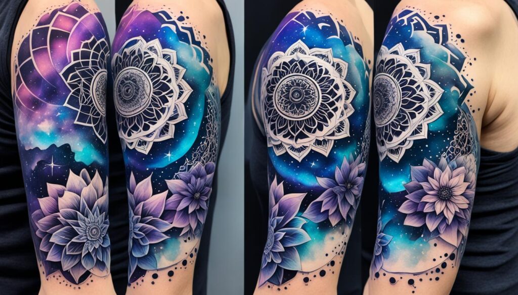 aesthetic tattoo sleeve ideas