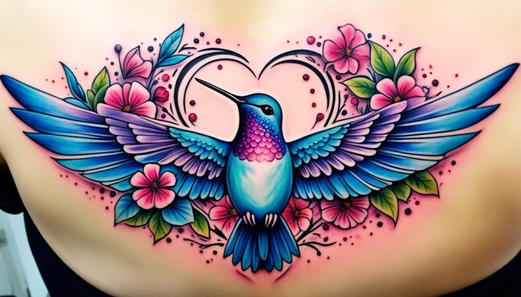 hummingbird tattoo interpretations