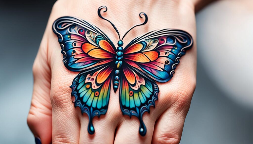 intricate hand tattoo designs
