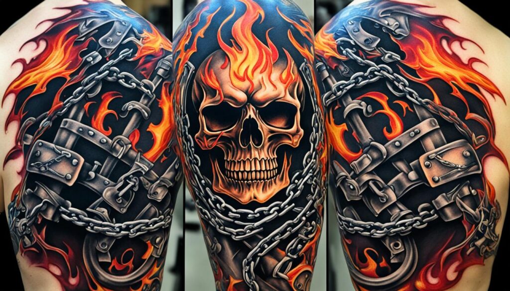 popular skull tattoo placement ideas