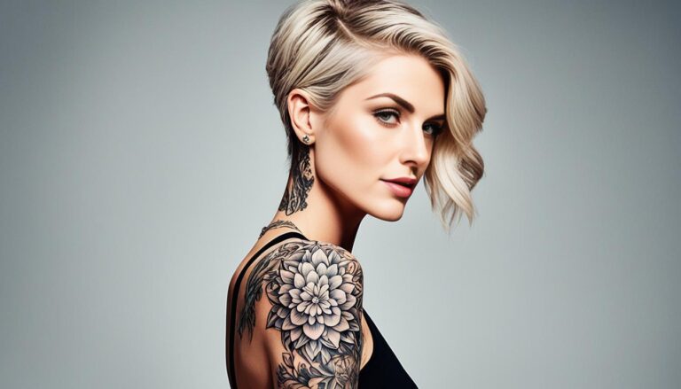 shoulder tattoo women