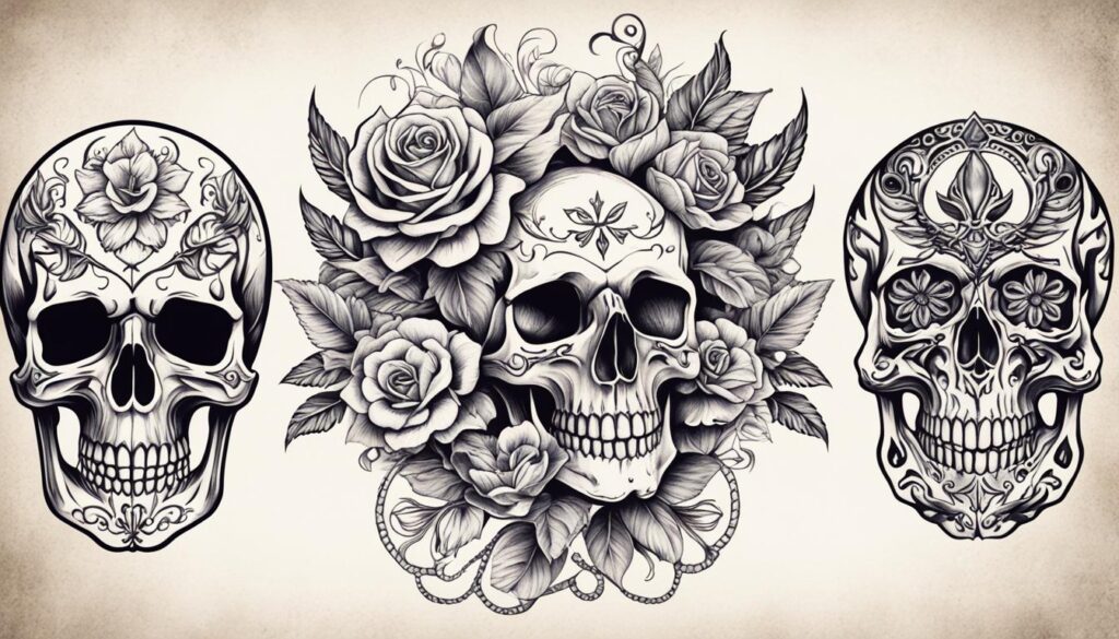 skull tattoo symbolism options