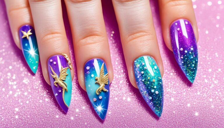 acrilico fantasy nails